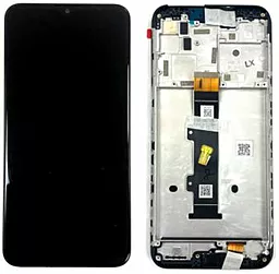 Дисплей Motorola Moto G30 (XT2129-1, XT2129-2) с тачскрином и рамкой, оригинал, Black - фото Дисплей Motorola Moto G30 (XT2129-1, XT2129-2) с тачскрином и рамкой, оригинал, Black