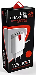 Сетевое зарядное устройство Walker WH-21 2a USB-A car charger + micro USB cable white - миниатюра 2 Сетевое зарядное устройство Walker WH-21 2a USB-A car charger + micro USB cable white - миниатюра 2