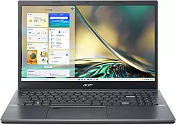Ноутбук Acer Aspire 5 A515-57 15.6" QHD IPS, Intel i7-1255U, 16GB, F512GB, UMA, Lin, сірий
