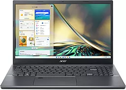 Ноутбук Acer Aspire 5 A515-57 15.6" QHD IPS, Intel i7-1255U, 16GB, F512GB, UMA, Lin, сірий - фото Ноутбук Acer Aspire 5 A515-57 15.6" QHD IPS, Intel i7-1255U, 16GB, F512GB, UMA, Lin, сірий