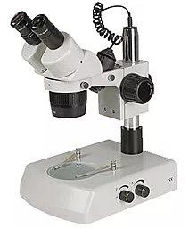 Мікроскоп ST60-24B2 - series , ремонтний, бінокулярний, верхнє освітлення, нижнє підсвічування, дискретне регулювання кратності, до 40X