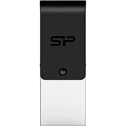 Флешка Silicon Power 64 GB USB 3.0/microUSB Mobile X31 OTG (SP064GBUF3X31V1K) Gray/Black - фото Флешка Silicon Power 64 GB USB 3.0/microUSB Mobile X31 OTG (SP064GBUF3X31V1K) Gray/Black