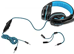 Навушники Gemix W-360 Black/Blue - мініатюра 5
