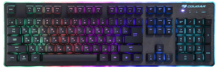 Клавіатура Cougar Core EX Black - фото 1