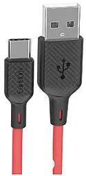 Кабель Earldom EC-154M USB-A - micro USB 12w 2.4a 1м cable red - фото Кабель Earldom EC-154M USB-A - micro USB 12w 2.4a 1м cable red