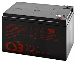 Аккумуляторная батарея CSB 12V 12Ah (GP12120 F2)