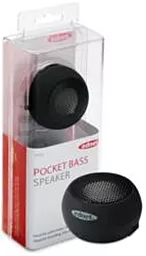 Колонки акустические EDNET Pocket Bass speaker Black - миниатюра 4