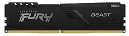 Оперативная память Kingston FURY 16 GB DDR4 3000 MHz Beast Black (KF430C16BB/16)