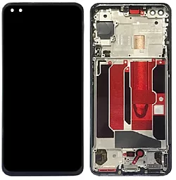 Дисплей OnePlus Nord, 8 Nord 5G, Z (AC2001, AC2003) с тачскрином и рамкой, оригинал, Black