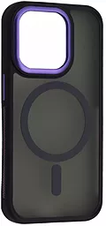 Чехол 1TOUCH New Matte with MagSafe для Apple iPhone 13 Pro Deep Purple - фото Чехол 1TOUCH New Matte with MagSafe для Apple iPhone 13 Pro Deep Purple