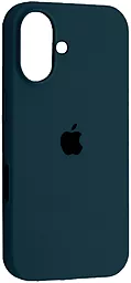 {"ru": "Чехол", "uk": "Чохол"} Silicone Case Full для Apple iPhone 16 Plus Abyss Blue