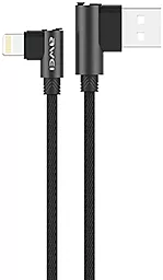 USB Кабель Awei CL-34 L-Type 1.5M Lightning Cable Black