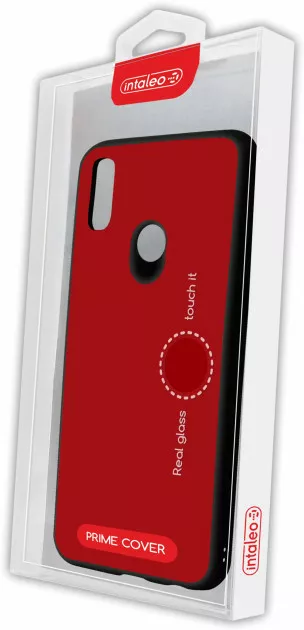 Чехол Intaleo Real Glass Xiaomi Redmi Note 7 Red (1283126493591) - фото 5