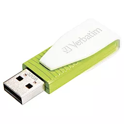 Флешка Verbatim 32GB STORE'N'GO SWIVEL GREEN USB 2.0 (49815) - миниатюра 5