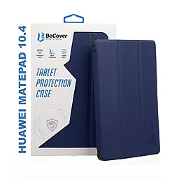 Чохол для планшету BeCover Smart Case Huawei MatePad 10.4 Deep Blue (705924) - фото Чохол для планшету BeCover Smart Case Huawei MatePad 10.4 Deep Blue (705924)