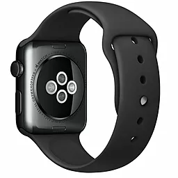 Сменный ремешок COTEetCI W3 Sport Band Black для умных часов Apple Watch 42mm/44mm/45mm/49mm (CS2086-BK)