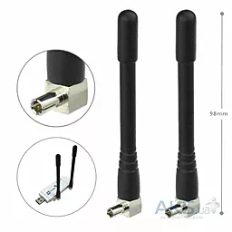 Антена термінальна ANTENITI 4G LTE 3dBi тип TS9 - фото Антена термінальна ANTENITI 4G LTE 3dBi тип TS9