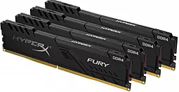 Оперативна пам'ять Kingston Fury HyperX DDR4 64GB (4x16GB) 3200 MHz (HX432C16FB4K4/64)