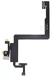 Шлейф Apple iPhone 11 Pro Max с датчиком приближения, датчиком освещенности и микрофоном, без динамика Original (снят с телефона) - фото Шлейф Apple iPhone 11 Pro Max с датчиком приближения, датчиком освещенности и микрофоном, без динамика Original (снят с телефона)