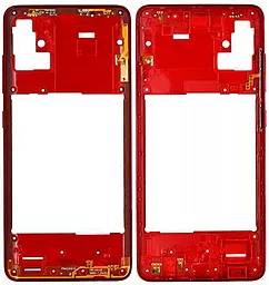 Рамка корпуса Samsung Galaxy A51 A515 Red - фото Рамка корпуса Samsung Galaxy A51 A515 Red