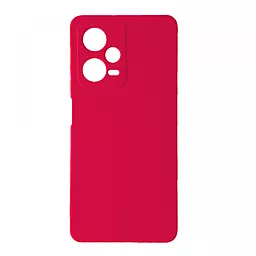 Чехол 1TOUCH Silicone Case Camera (no logo) для Xiaomi Redmi Note 12 5G/Poco X5 5G Pink