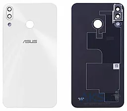 Задняя крышка корпуса Asus ZenFone 5 (ZE620KL) / 5Z (ZS620KL) со стеклом камеры Original Meteor Silver - фото Задняя крышка корпуса Asus ZenFone 5 (ZE620KL) / 5Z (ZS620KL) со стеклом камеры Original Meteor Silver