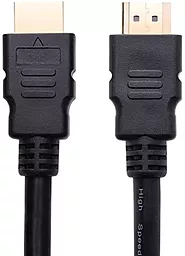 Відеокабель HDMI v1.4 4l 30hz 0.5m black Merlion