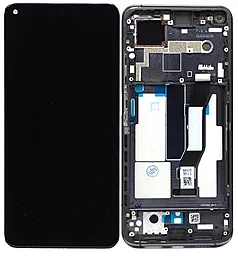 Дисплей Xiaomi Mi 10T, Mi 10T Pro, Redmi K30s с тачскрином и рамкой, оригинал, Black