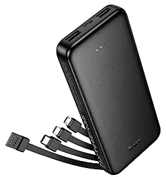 Повербанк Hoco J163 Wonderful 10000mAh Black - фото Повербанк Hoco J163 Wonderful 10000mAh Black