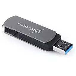 Флешка Exceleram 64GB P2 Series USB 3.1 Gen 1 (EXP2U3GB64) Gray - фото Флешка Exceleram 64GB P2 Series USB 3.1 Gen 1 (EXP2U3GB64) Gray
