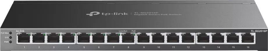 Коммутатор (світч) TP-Link TL-SG2016P - фото 1