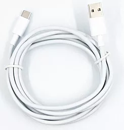 USB Кабель Dengos USB Type-C Cable 2м Білий (PLS-TC-2M-USB3) - мініатюра 2