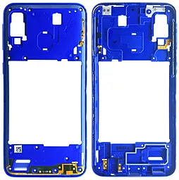 Рамка корпуса Samsung Galaxy A40 2019 A405 Blue - фото Рамка корпуса Samsung Galaxy A40 2019 A405 Blue
