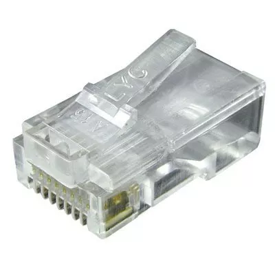 Конектор Atcom RJ45 екран (100 шт/уп) - фото 1