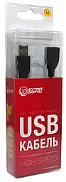 Кабель (шлейф) ExtraDigital USB 2.0 AF/AM, 1.5m - миниатюра 4 Кабель (шлейф) ExtraDigital USB 2.0 AF/AM, 1.5m - миниатюра 4