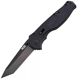 Нож SOG Flash II Tanto (TFSAT8-BX) Black Blade - фото Нож SOG Flash II Tanto (TFSAT8-BX) Black Blade
