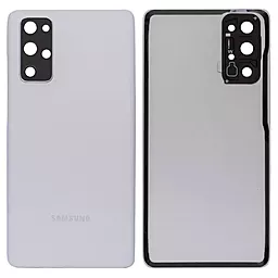 Задняя крышка корпуса Samsung Galaxy S20 FE G780 / Galaxy S20 FE 5G G781 со стеклом камеры Cloud White - фото Задняя крышка корпуса Samsung Galaxy S20 FE G780 / Galaxy S20 FE 5G G781 со стеклом камеры Cloud White