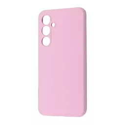 Чехол Wave Full Silicone Cover для Samsung Galaxy A55 Pink Sand
