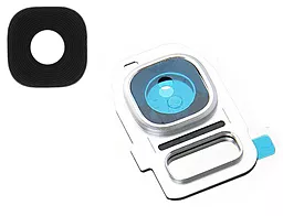 Скло камери Samsung Galaxy S7 G930F / Galaxy S7 Edge G935F White - фото Скло камери Samsung Galaxy S7 G930F / Galaxy S7 Edge G935F White