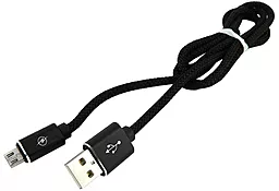 Кабель Walker C740 USB-A - micro USB 12w 2.4a 1м cable Black - фото Кабель Walker C740 USB-A - micro USB 12w 2.4a 1м cable Black