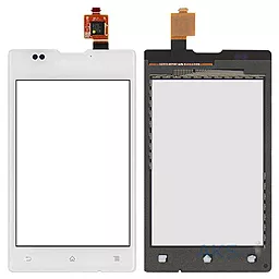 Сенсор (тачскрін) Sony Xperia E C1503, C1504, C1505, C1604, C1605 (original) White - фото Сенсор (тачскрін) Sony Xperia E C1503, C1504, C1505, C1604, C1605 (original) White