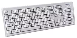 Клавиатура A4Tech KM-720-WHITE-US White - фото Клавиатура A4Tech KM-720-WHITE-US White
