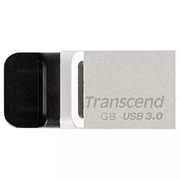 Флешка Transcend 64GB JetFlash OTG 880 Metal Silver USB 3.0 (TS64GJF880S)