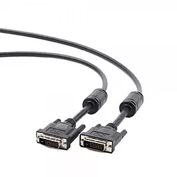 Видеокабель Cablexpert DVI M-M 24+1pin 4.5 м Black (CC-DVI2-BK-15) - миниатюра 3