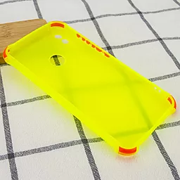 Чохол Epik Ease Glossy Buttons Full Camera для TECNO POP 3 Жовтий - мініатюра 3