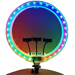 Лампа кольцевая LED 45 cm 18" — 3D-45 416 pcs Lights+72 Pcs RGB Lights