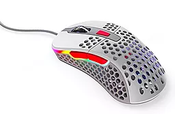 Компьютерная мышка Xtrfy M4 RGB Retro (XG-M4-RGB-RETRO) Grey - фото Компьютерная мышка Xtrfy M4 RGB Retro (XG-M4-RGB-RETRO) Grey