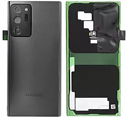 Задняя крышка корпуса Samsung Galaxy Note 20 Ultra N985 / Galaxy Note 20 Ultra 5G N986 со стеклом камеры Original Mystic Black