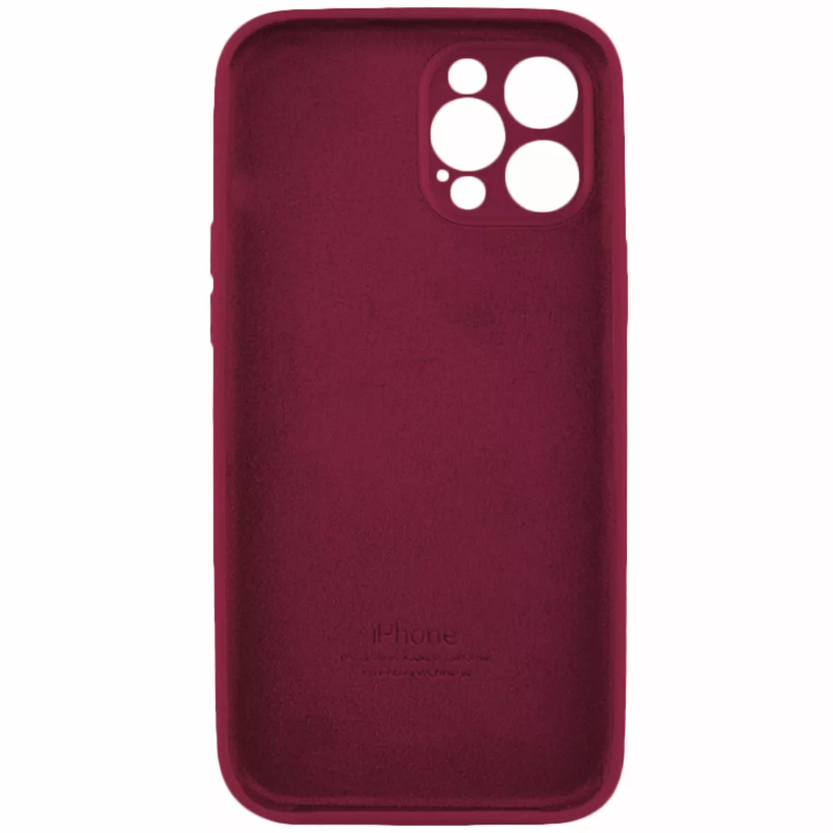Чохол Silicone Case Full Camera для Apple iPhone 11 Pro Max Plum - фото 2