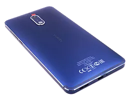 Задняя крышка корпуса Nokia 6 (20PLELW0016) Original  Blue